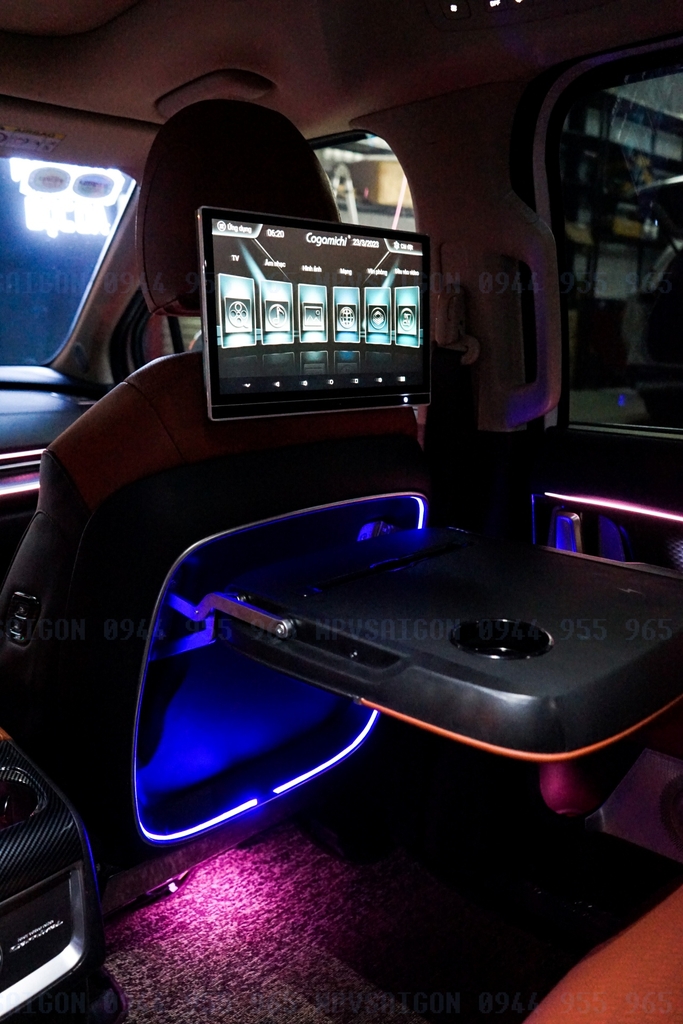 Bàn làm việc - bàn ăn xếp gọn lưng ghế cho Kia Carnival