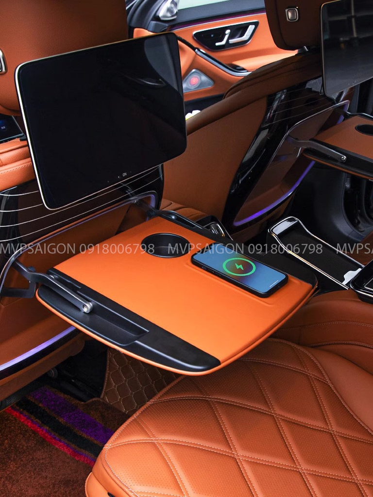 Bàn xếp lưng ghế tự động cho Benz S-class S400L S450 GLE350 GLS450
