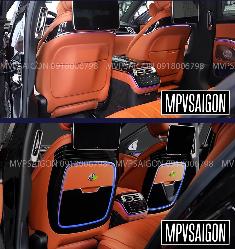 Bàn xếp lưng ghế tự động cho Benz S-class S400L S450 GLE350 GLS450