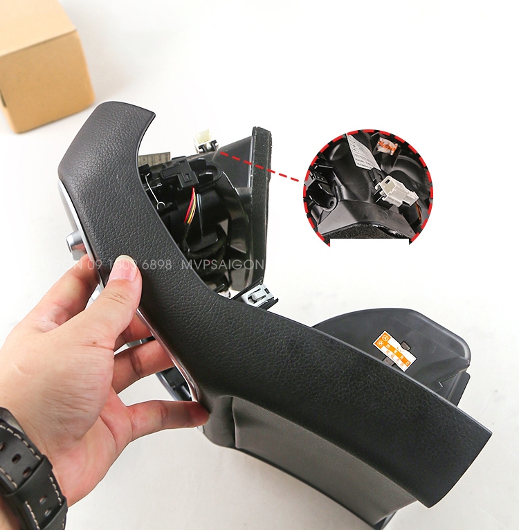 Bảng điều khiển cảm ứng cho hàng ghế sau Mercedes Benz C-class GLC-class C200 C260 C300 2022 2023