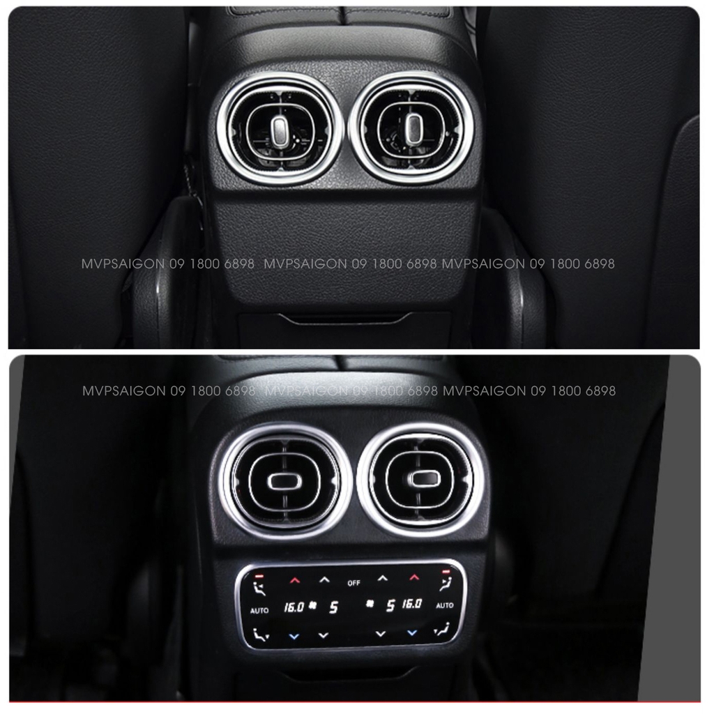 Bảng điều khiển cảm ứng cho hàng ghế sau Mercedes Benz C-class GLC-class C200 C260 C300 2022 2023