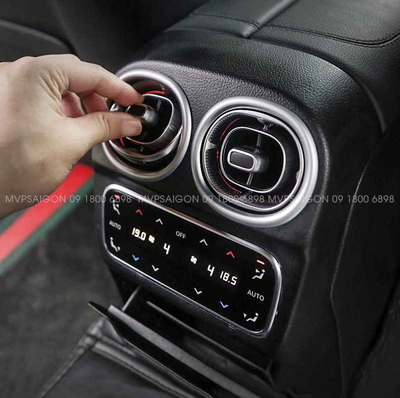 Bảng điều khiển cảm ứng cho hàng ghế sau Mercedes Benz C-class GLC-class C200 C260 C300 2022 2023