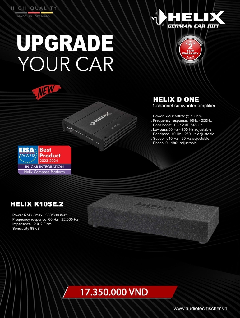 Bảng giá tổng hợp nâng cấp hệ thống âm thanh tại MPVSAIGON