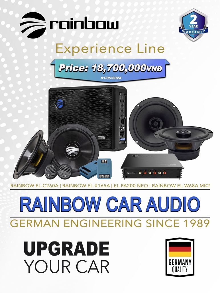 Bảng giá tổng hợp nâng cấp hệ thống âm thanh tại MPVSAIGON