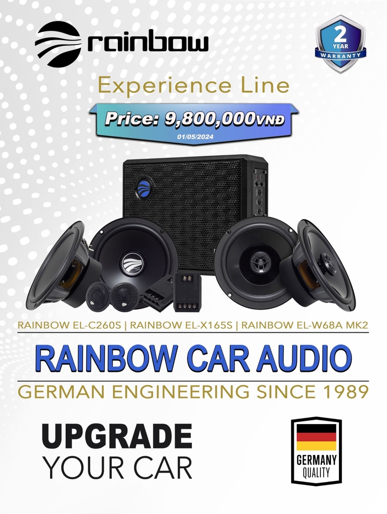 Bảng giá tổng hợp nâng cấp hệ thống âm thanh tại MPVSAIGON