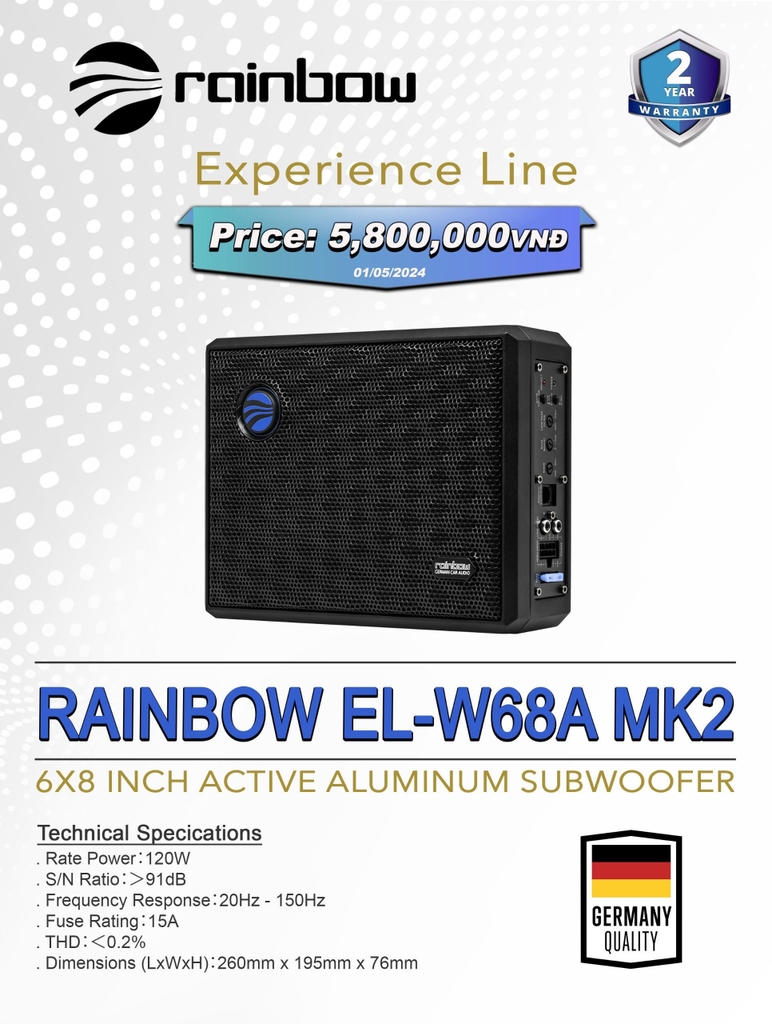 Bảng giá tổng hợp nâng cấp hệ thống âm thanh tại MPVSAIGON