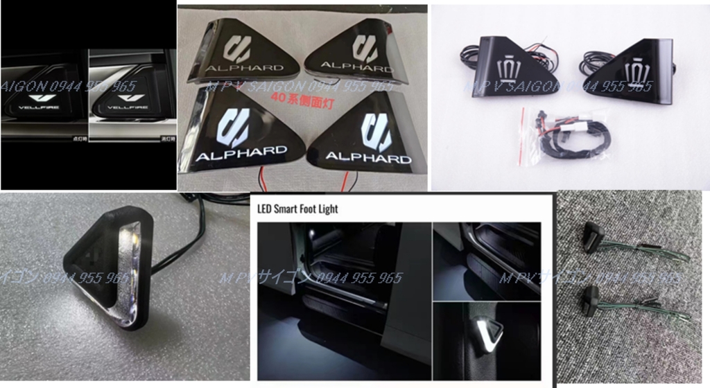 Tổng hợp phụ kiện- đồ chơi Toyota Alphard 2024: đầy đủ nhất hiện nay