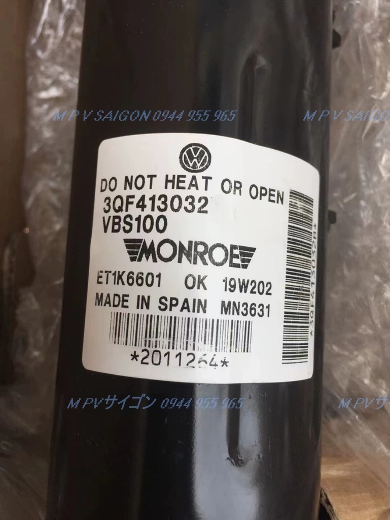 Hệ thống phuộc điện tử (DCC - Dynamic Chassis Control) VW Viloran- Teramont