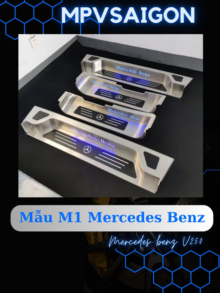 Bệ bước chân dành riêng cho Mercedes Benz V250