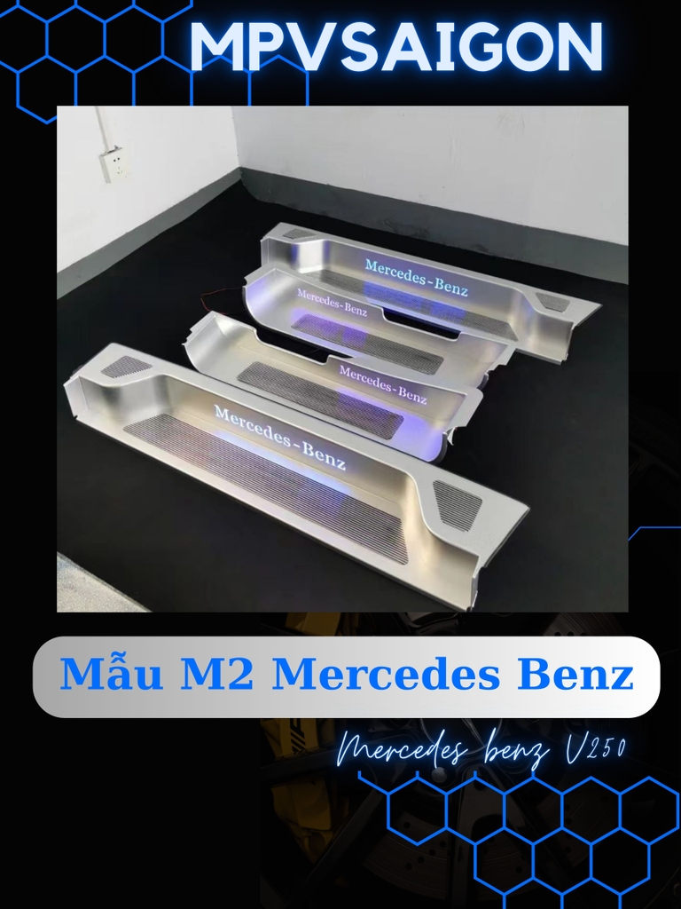 Bệ bước chân dành riêng cho Mercedes Benz V250