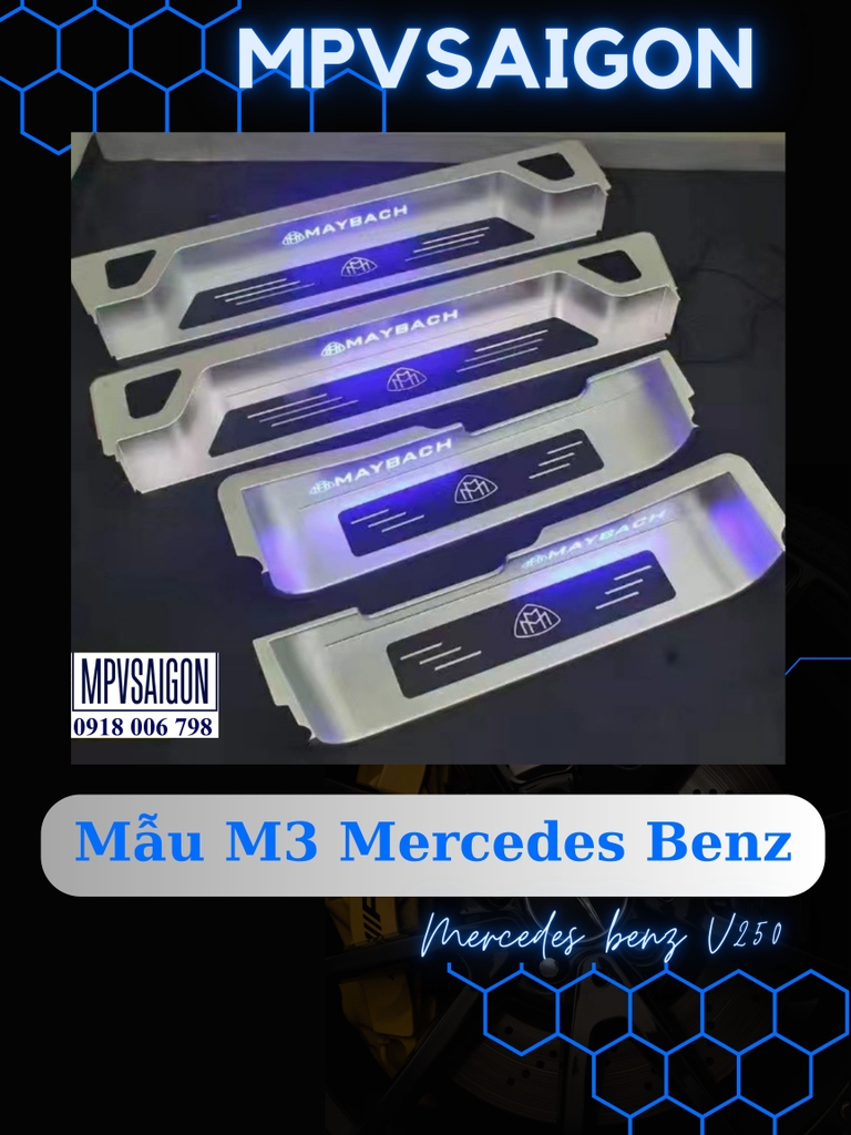 Bệ bước chân dành riêng cho Mercedes Benz V250