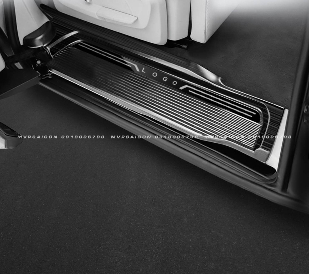 Bệ bước chân thép không gỉ có LED Volkswagen Viloran
