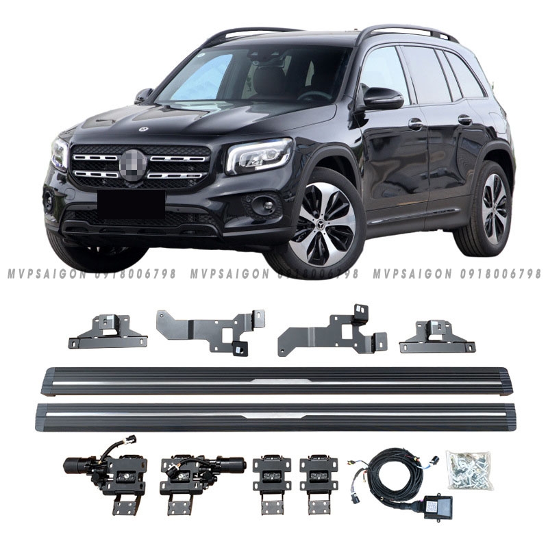 Bệ bước điện chuyên dụng Mercedes Benz GLB GLA GLC GLE GLS G500 G63