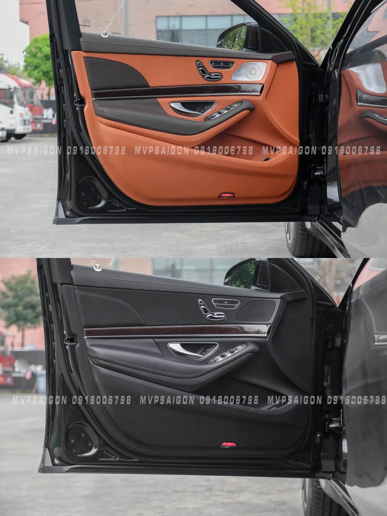 Benz S450 W222 trước và sau khi nâng cấp nội thất + ngoại thất