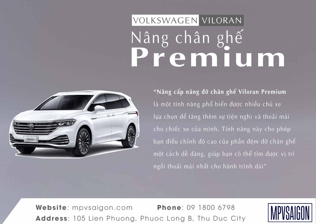 VILORAN - BROCHURE NÂNG CHÂN PREMIUM