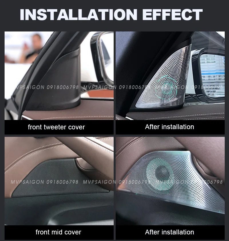 Bộ 5 loa cửa tầm trung Tweeter Lossless BMW G30 - Chất Lượng Âm Thanh HiFi