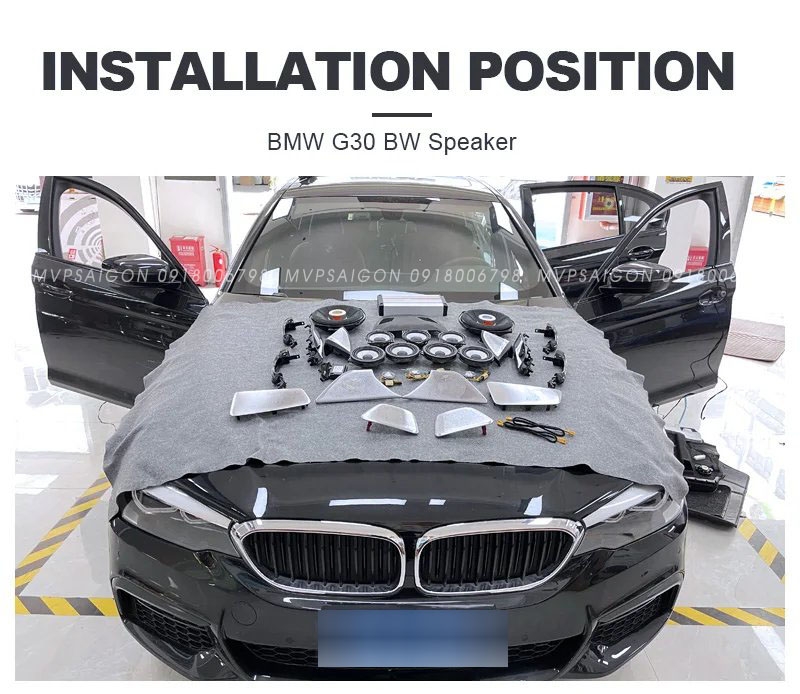 Bộ 5 loa cửa tầm trung Tweeter Lossless BMW G30 - Chất Lượng Âm Thanh HiFi