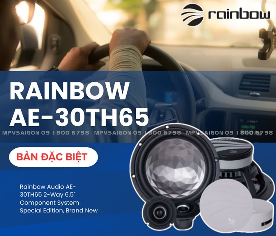 Bộ loa Rainbow AE-30TH65 6.5 inch nhập Đức