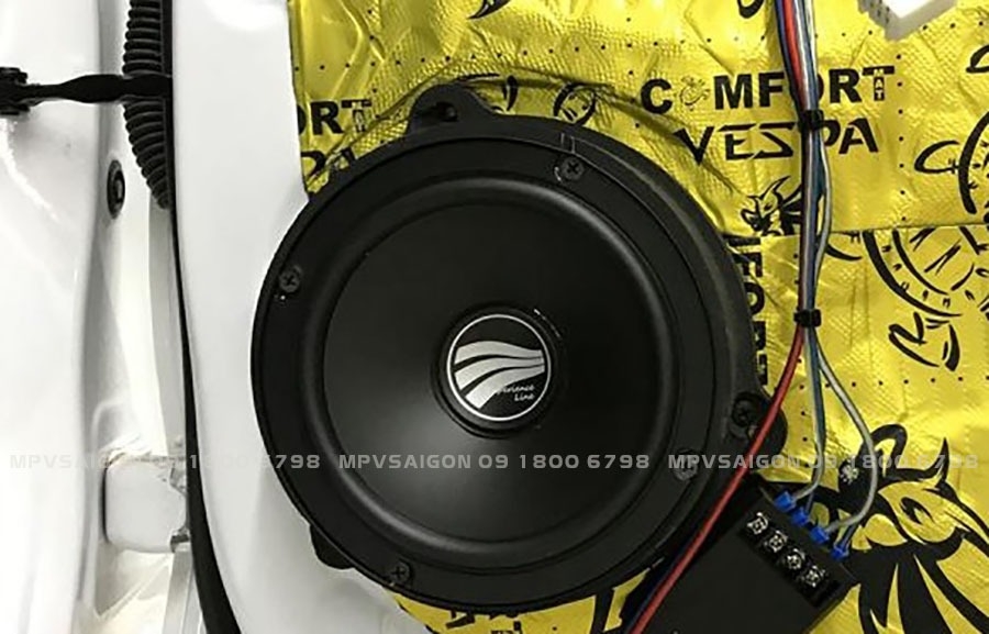 Bộ loa Rainbow EL- C260S thay thế loa zin lắp cánh cửa xe