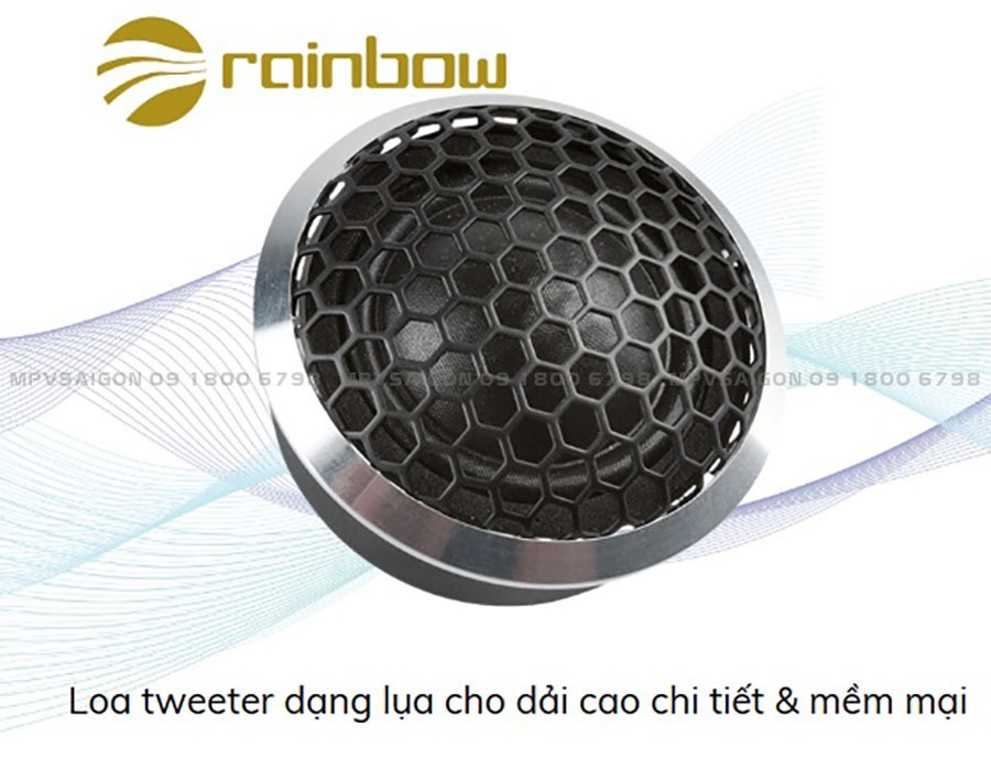 Bộ loa thành phần 2 chiều Rainbow GL-C6.2 nhập Đức