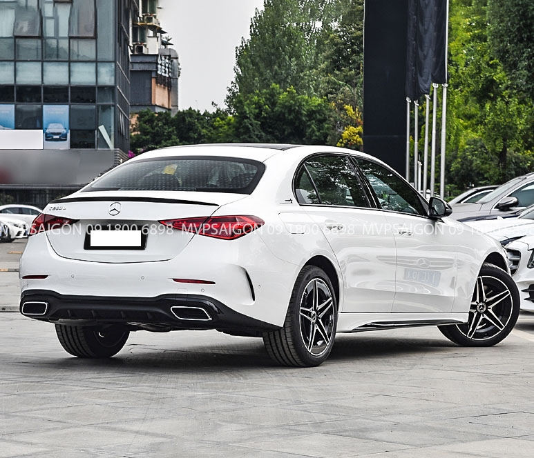 Bộ nẹp ốp trang trí ngoại thất Mercedes Benz C200 C300 2022~2023