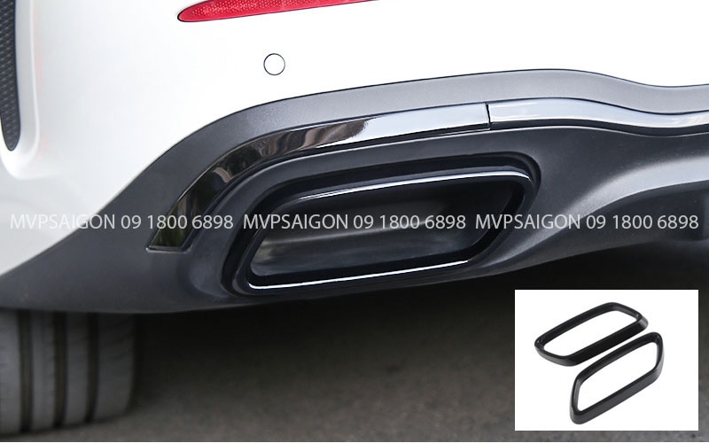 Bộ nẹp ốp trang trí ngoại thất Mercedes Benz C200 C300 2022~2023