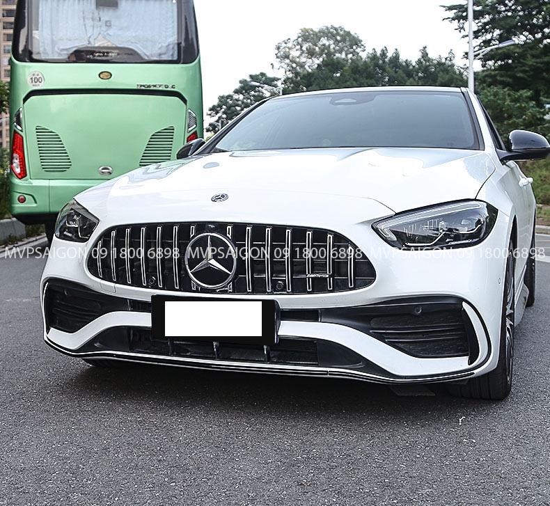 Bộ nẹp ốp trang trí ngoại thất Mercedes Benz C200 C300 2022~2023