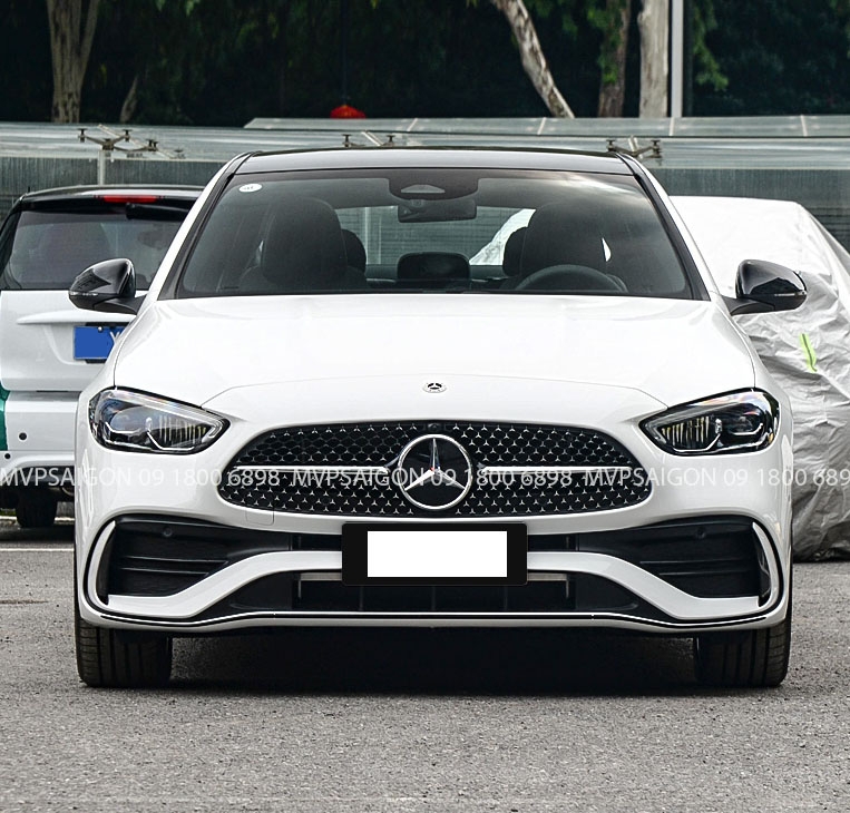 Bộ nẹp ốp trang trí ngoại thất Mercedes Benz C200 C300 2022~2023