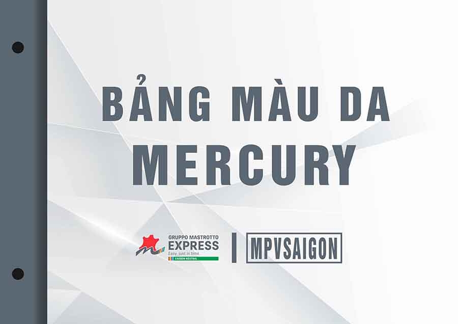 BỘ SƯU TẬP DA MERCURY TỪ GRUPPO MASTROTTO  - DA BÒ CAO CẤP CHO XE HƠI- MÁY BAY- DU THUYỀN