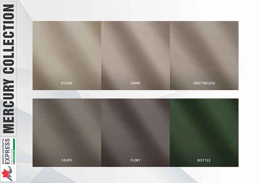 BỘ SƯU TẬP DA MERCURY TỪ GRUPPO MASTROTTO  - DA BÒ CAO CẤP CHO XE HƠI- MÁY BAY- DU THUYỀN