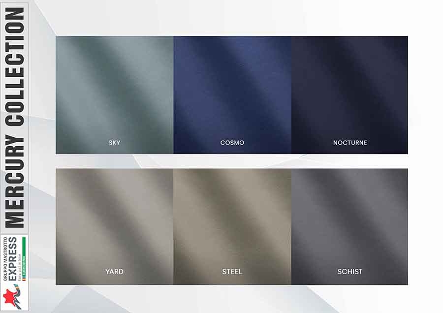 BỘ SƯU TẬP DA MERCURY TỪ GRUPPO MASTROTTO  - DA BÒ CAO CẤP CHO XE HƠI- MÁY BAY- DU THUYỀN