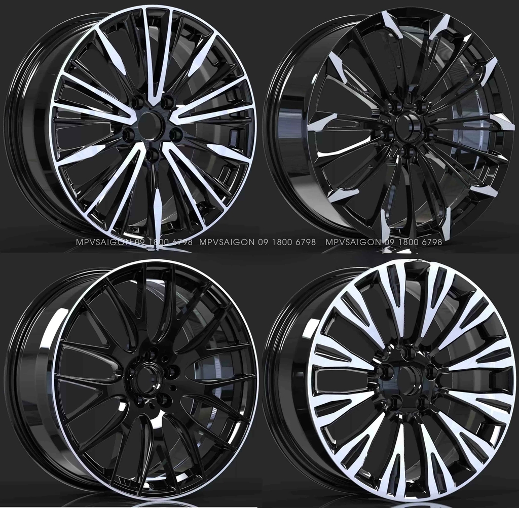 Bộ sưu tập mâm xe cao cấp cho Kia Carnival 2024 2025 tại MPVSAIGON