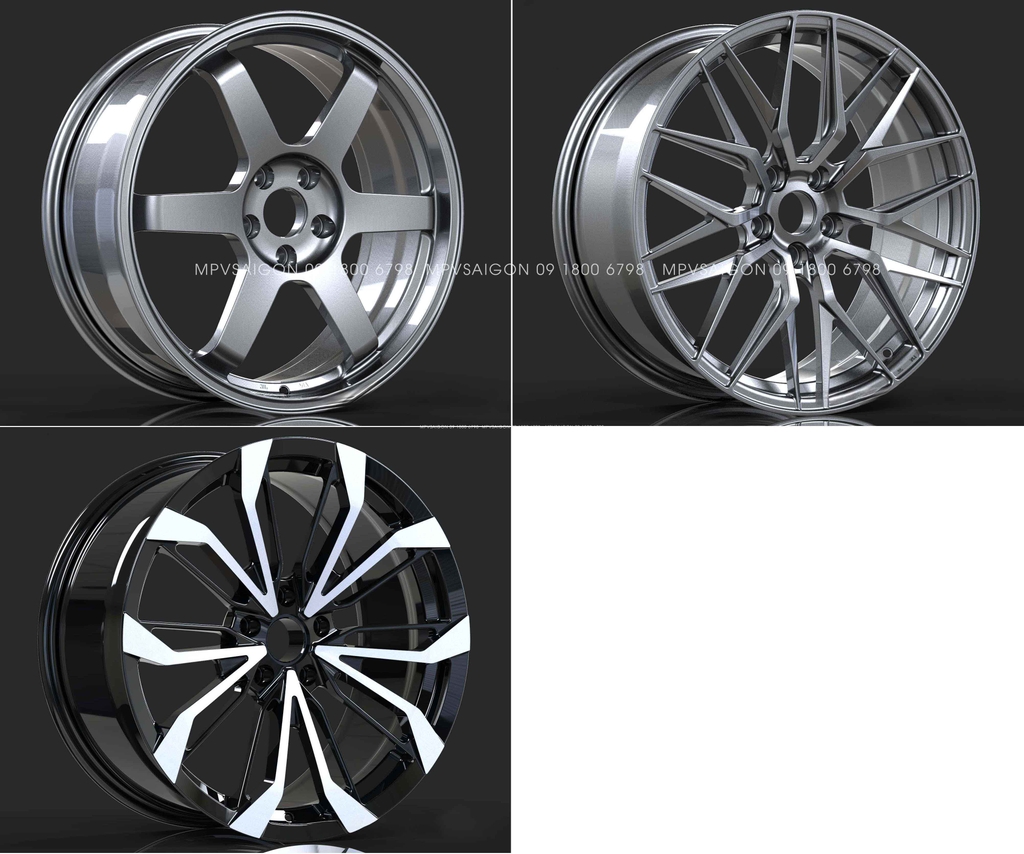 Bộ sưu tập mâm xe cao cấp cho Kia Carnival 2024 2025 tại MPVSAIGON