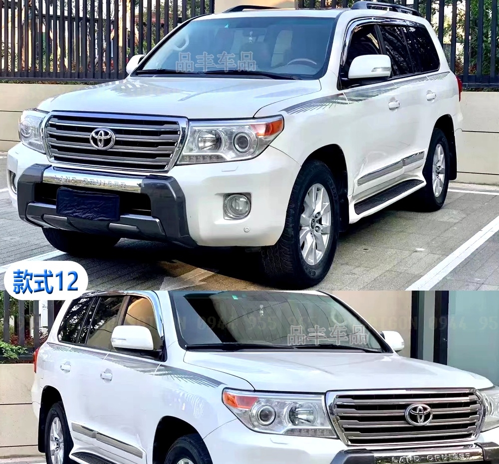 Bộ tem decal xe Land Cruiser LC200 đời 2008~ 2026