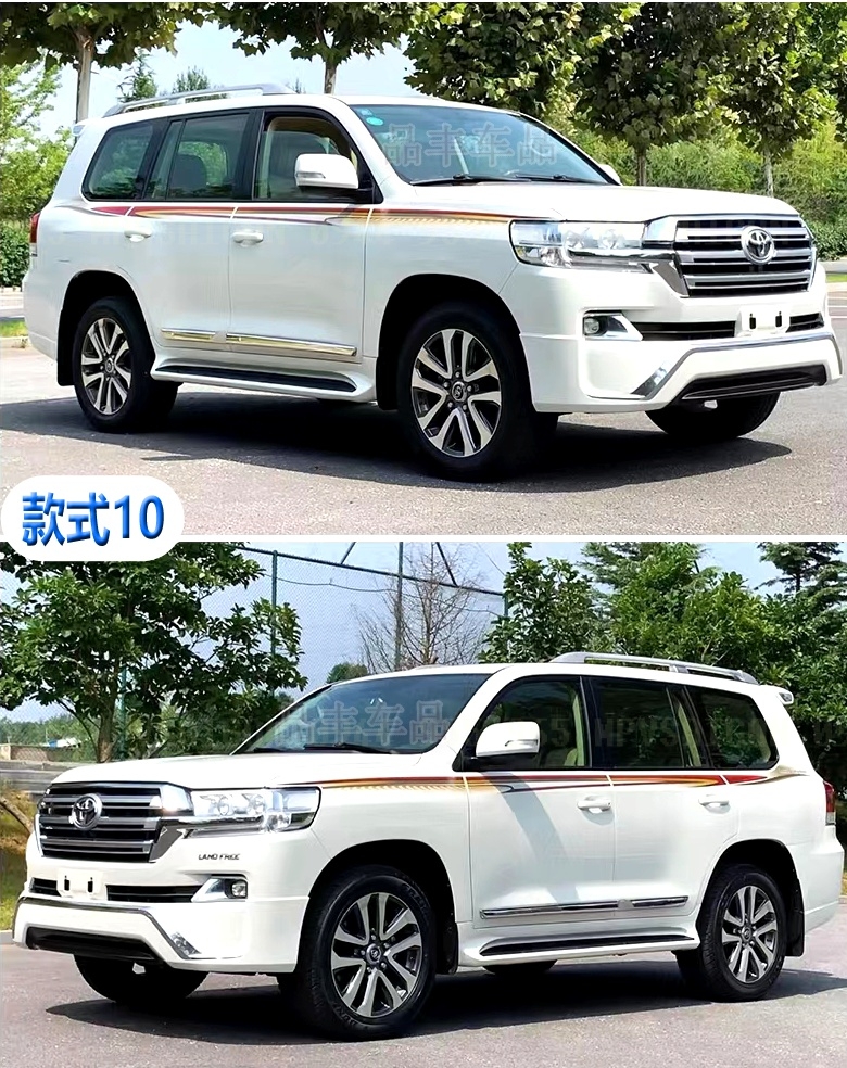 Bộ tem decal xe Land Cruiser LC200 đời 2008~ 2026