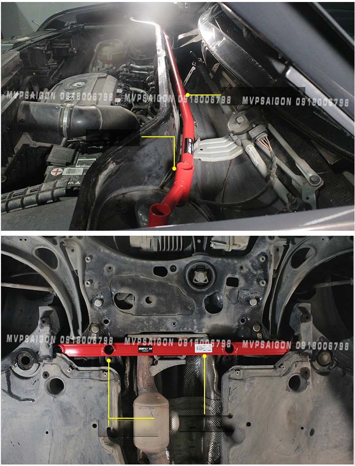 Bộ thanh giằng tăng cường cân bằng xe Volkswagen Viloran