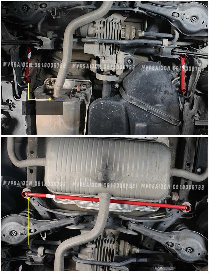 Bộ thanh giằng tăng cường cân bằng xe Volkswagen Viloran