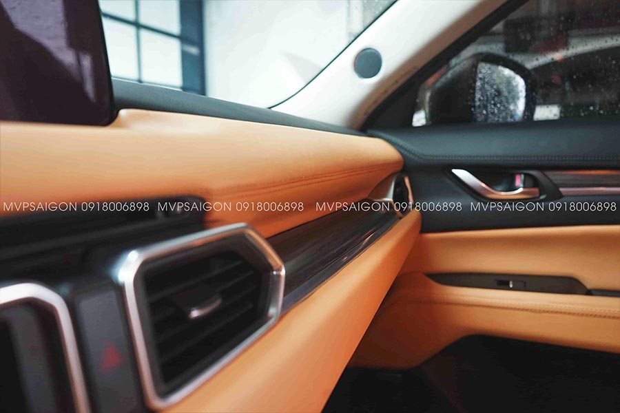 BỌC DA & ĐỔI MÀU NỘI THẤT MAZDA TẠI MPVSAIGON