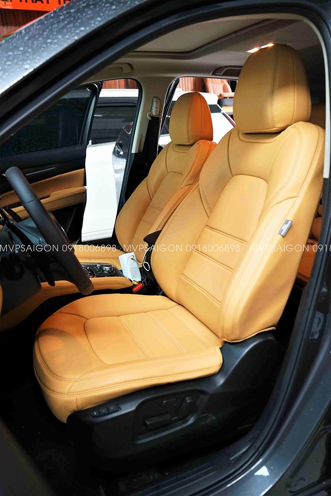 BỌC DA & ĐỔI MÀU NỘI THẤT MAZDA TẠI MPVSAIGON