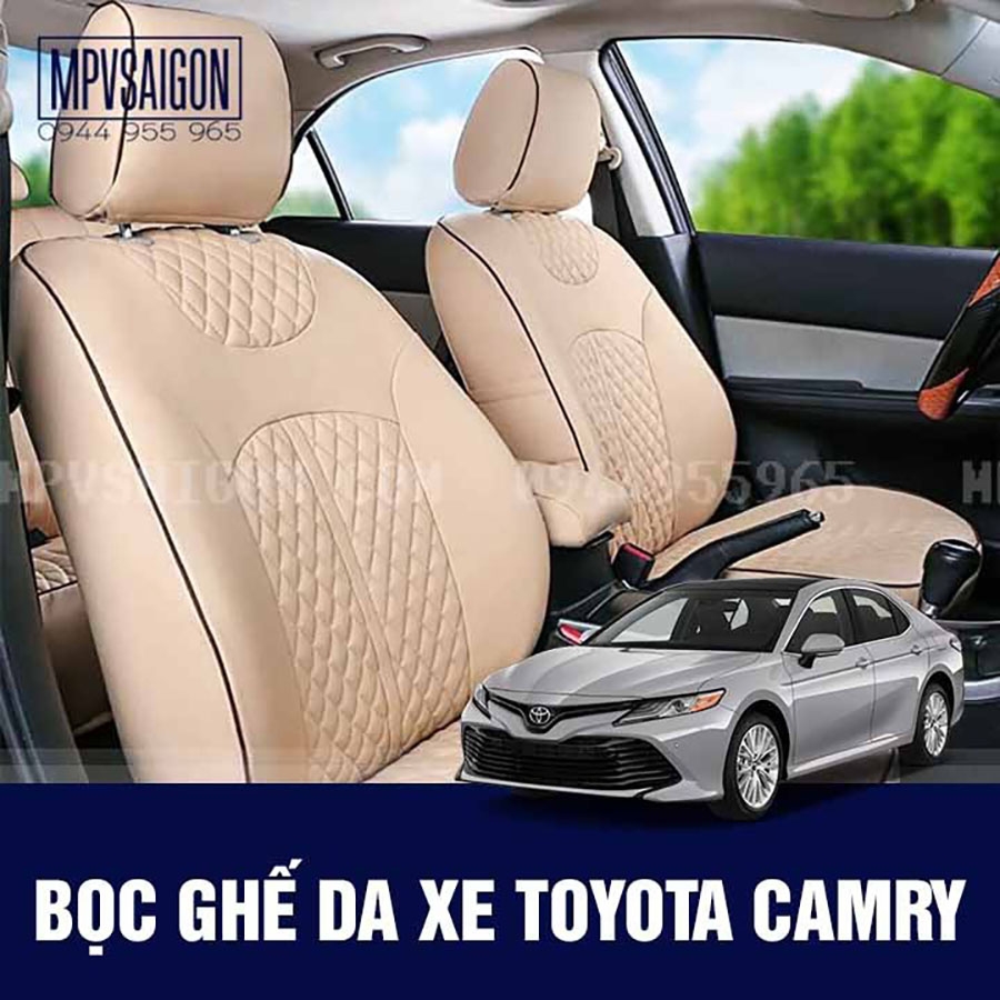 TOYOTA – TỔNG HỢP GÓI BỌC DA & ĐỔI MÀU NỘI THẤT CHO CÁC DÒNG XE TOYOTA TẠI MPVSAIGON