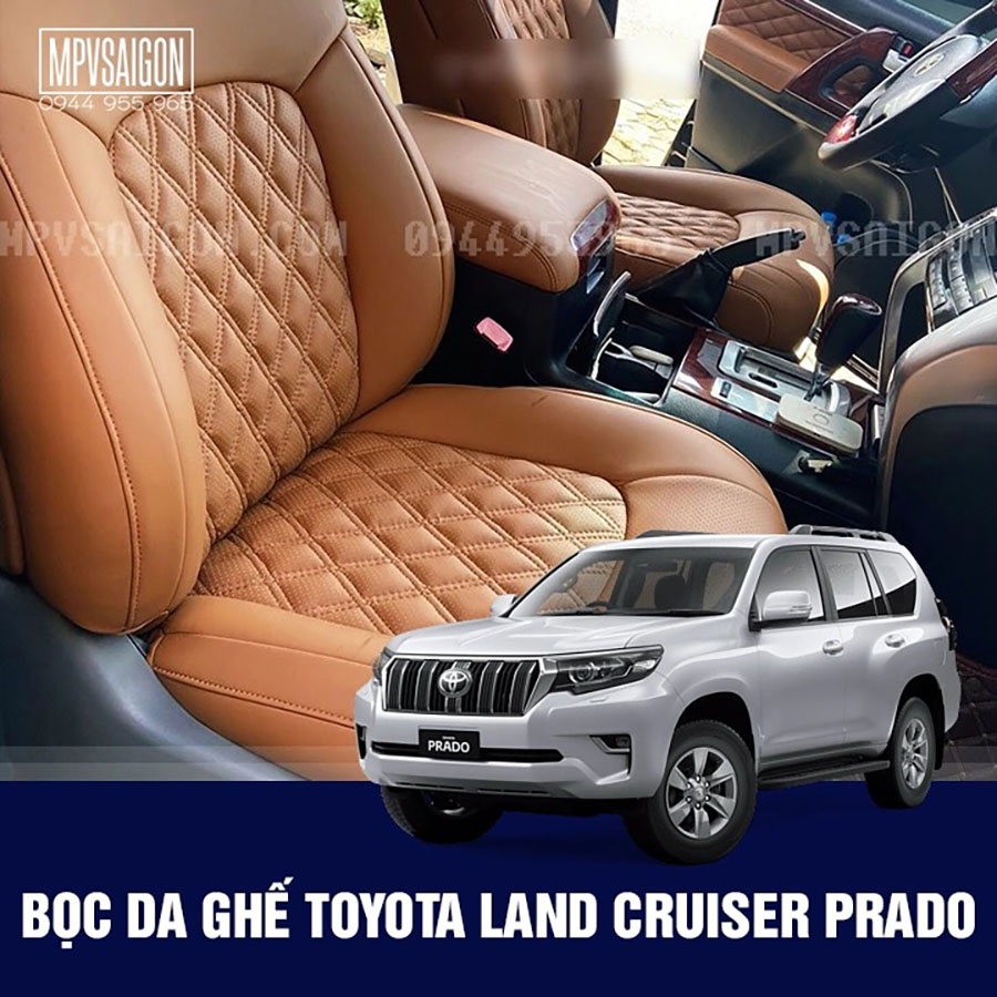TOYOTA – TỔNG HỢP GÓI BỌC DA & ĐỔI MÀU NỘI THẤT CHO CÁC DÒNG XE TOYOTA TẠI MPVSAIGON