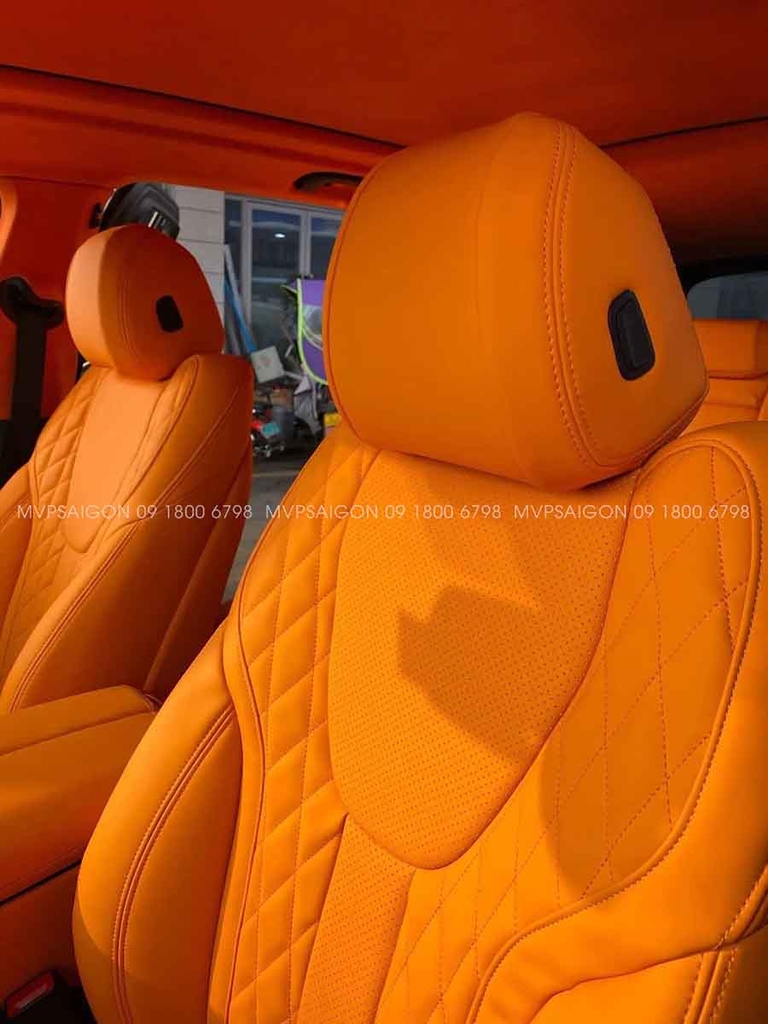 Bọc da ghế & đổi màu nội thất BMW