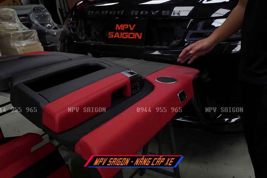 Bọc da ghế và nội thất Range Rover với thợ chuyên may nệm xe châu Âu