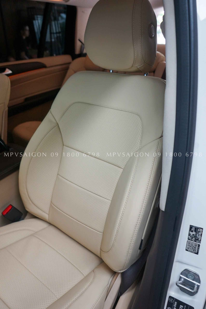 Bọc da Nappa Le mans nhập khẩu từ Ý cho Mercedes Benz GLS450