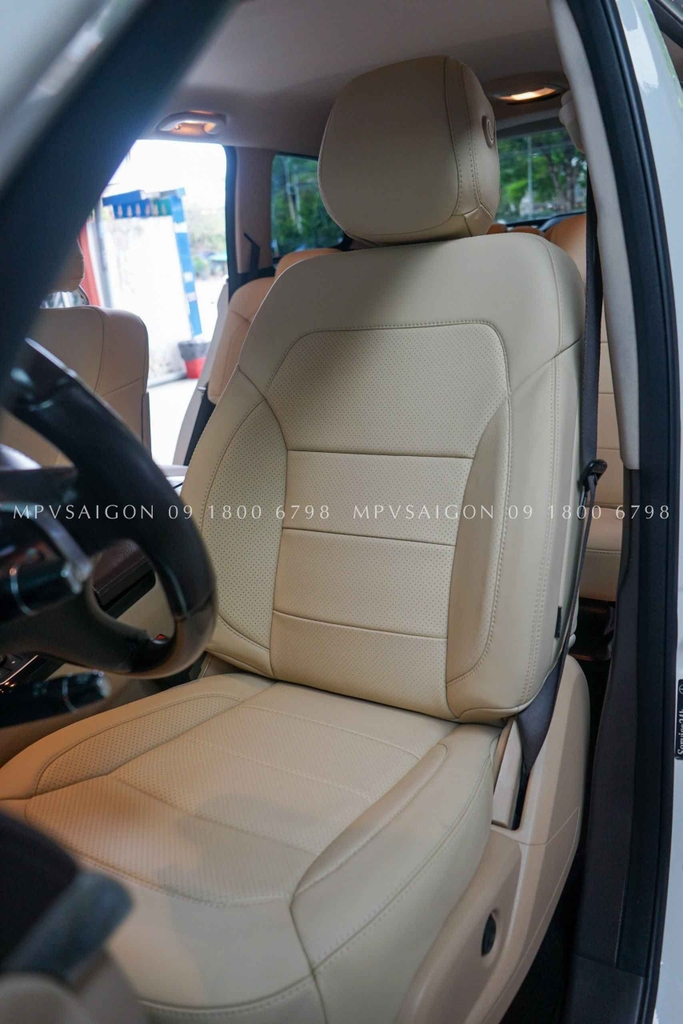 Bọc da Nappa Le mans nhập khẩu từ Ý cho Mercedes Benz GLS450