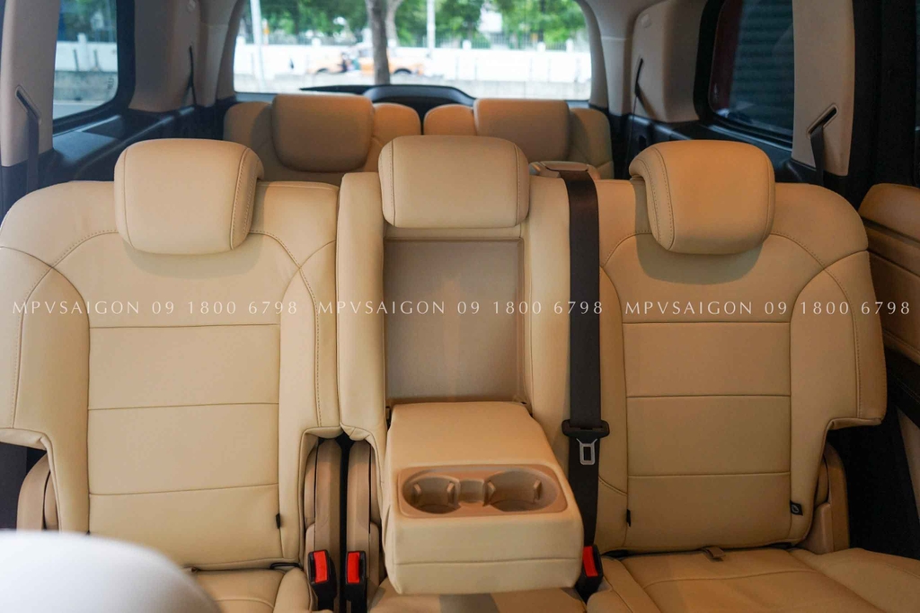 Bọc da Nappa Le mans nhập khẩu từ Ý cho Mercedes Benz GLS450