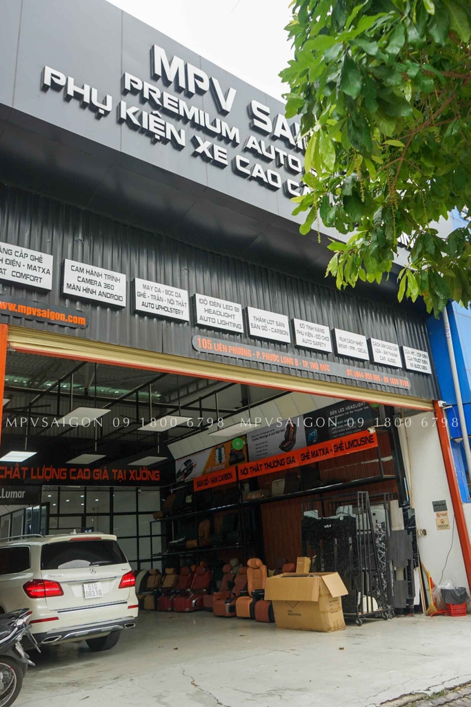 Bọc da Nappa Le mans nhập khẩu từ Ý cho Mercedes Benz GLS450