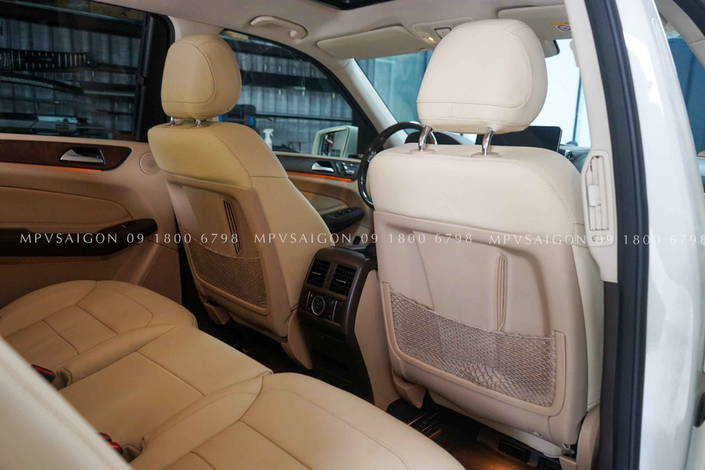 Bọc da Nappa Le mans nhập khẩu từ Ý cho Mercedes Benz GLS450