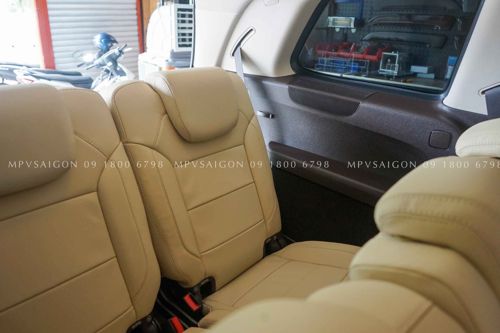 Bọc da Nappa Le mans nhập khẩu từ Ý cho Mercedes Benz GLS450