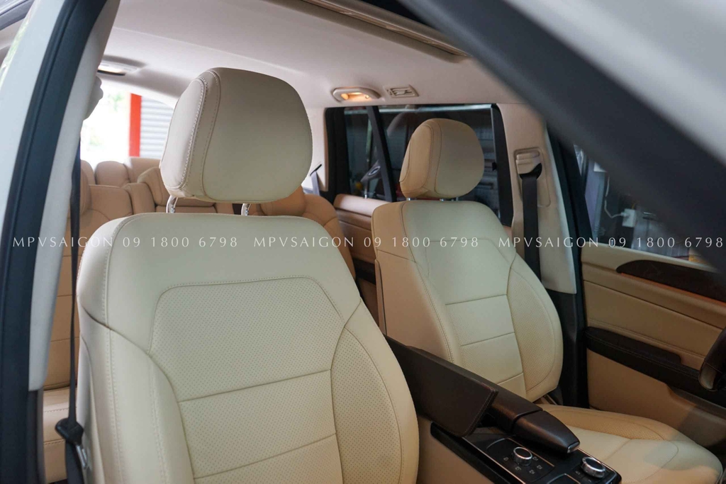 Bọc da Nappa Le mans nhập khẩu từ Ý cho Mercedes Benz GLS450